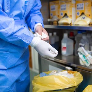 Gestão de Resíduos Hospitalares: classificação, separação e protecção